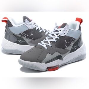 Jordan Zoom 92 Dark Smoke Grey Gym Red Nike Size 16